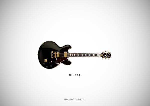 Famous guitars - federico mauro - BB King